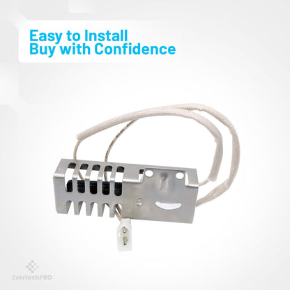 EvertechPRO 3186491 Range Oven Igniter Replacement for Whirlpool WP3186491 W10918546 W10140611 3186491