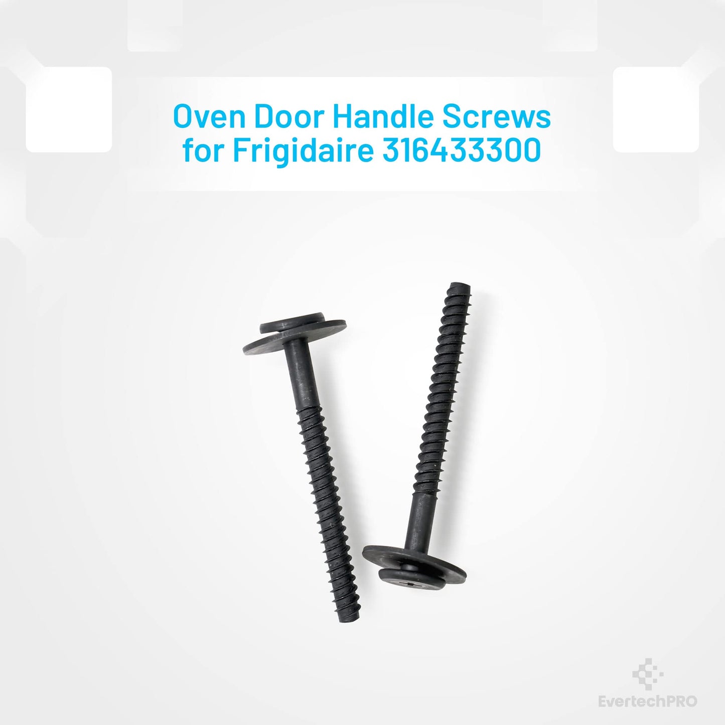EvertechPRO Appliance Screw Replacement for Frigidaire 316433300 1062600 AH978302 EA978302 PS978302