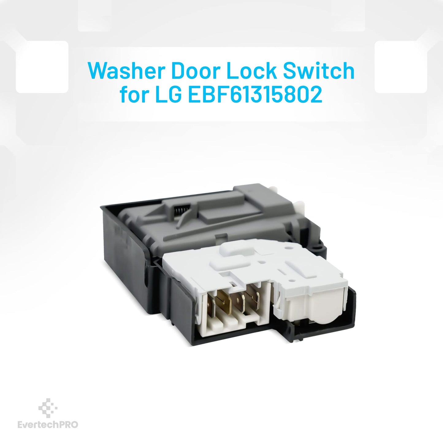EvertechPRO Appliance Switch Assembly Replacement for LG EBF61315802