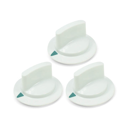 EvertechPRO WE1M652 Timer Knob Pack of 3 Replacement for GE Dryer 1264289 AH1482196 EA1482196 PS1482196
