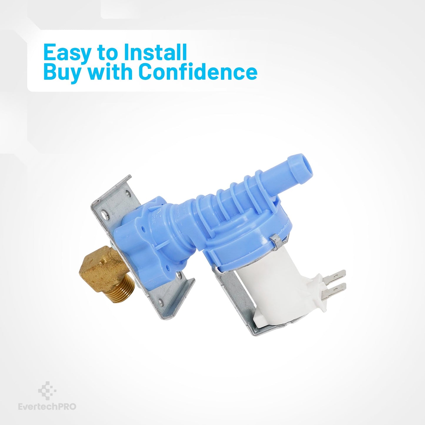EvertechPRO 5221DD1001E Valve Assembly Inlet Replacement for LG Appliance 2977831 PS8769826 5221DD1001C
