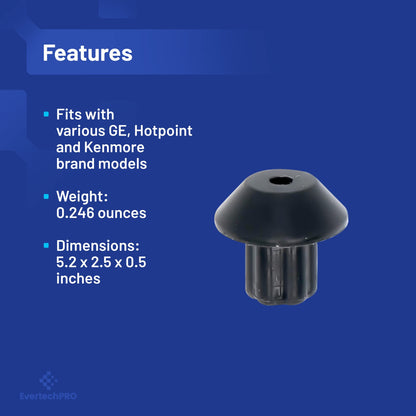 EvertechPRO WB2K101 Range Kit Feet-Rub for GE WB02K0101