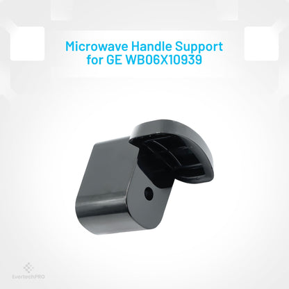 EvertechPRO WB06X10939 Black end cap Pack of 2 Replacement for GE Microwave