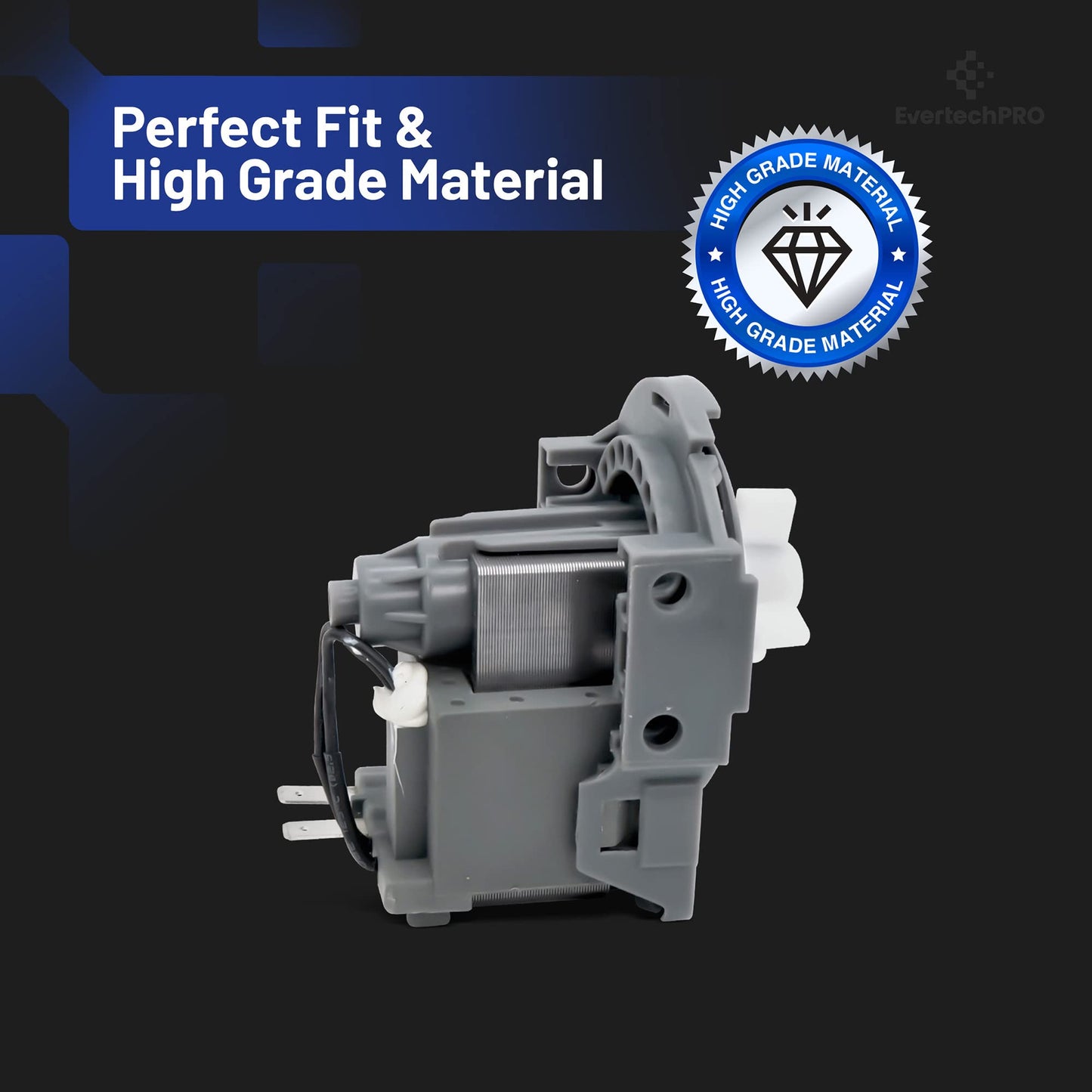 EvertechPRO DD31-00005A Washer Drain Pump for Samsung