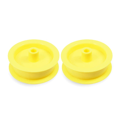 EvertechPRO WE12X83 Idler Pulley Pack of 2 Replacement for GE Dryer 275158 AH265721 EA265721 PS265721