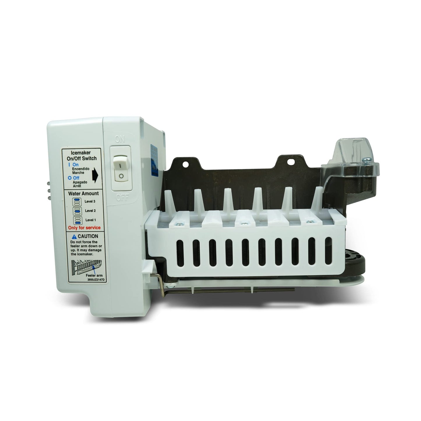 EvertechPRO Refrigerator Ice Maker Assembly Kit Replacement for LG AEQ36756912 1790070 AH3532295 EA3532295 PS3532295