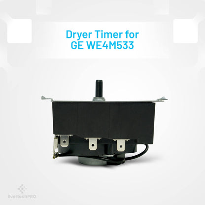 EvertechPRO WE4M533 Timer Replacement for GE Dryer WE4M364