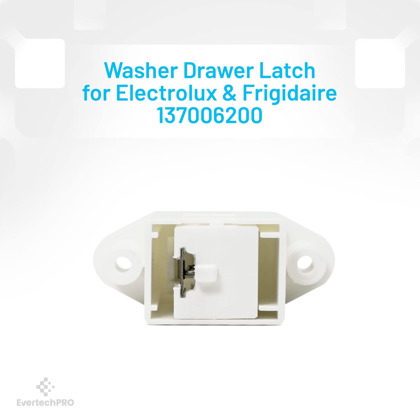 EvertechPRO 137006200 Washer Door Latch for Frigidaire 7137006200