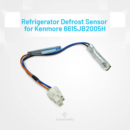EvertechPRO 6615JB2005H Defrost Sensor Replacement for LG Refrigerator 1266868 6615JB2005M AH3529340 EA3529340