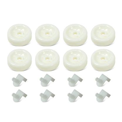 EvertechPRO WD35X21038 Lower Rack Wheel Kit Replacement for GE Appliance