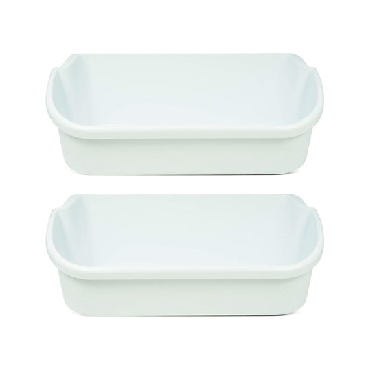 EvertechPRO 240356401 Door Bin Pack of 2 Replacement for Frigidaire Refrigerator 240356405 240356406 240356409 891213