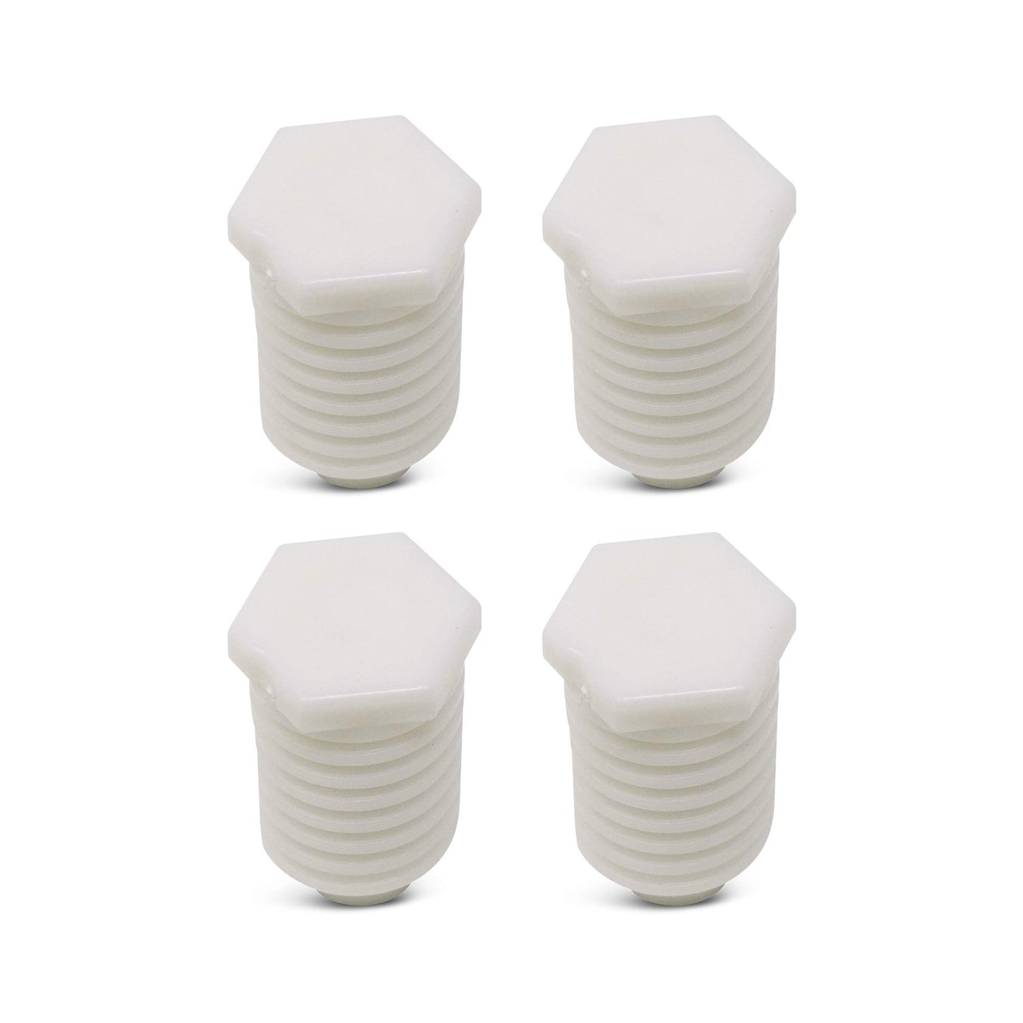 EvertechPRO 49621 Leveling Foot Pack of 4 Replacement for Whirlpool Dryer 3392100 1373044 40021 4319350