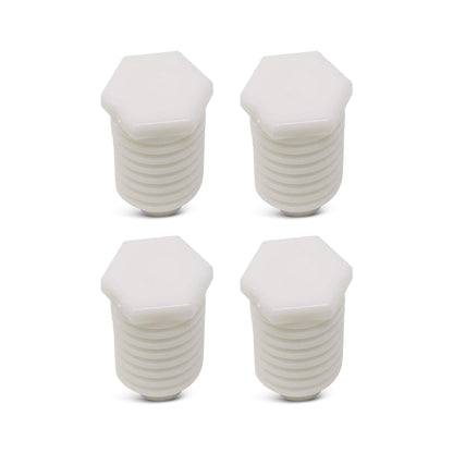 EvertechPRO 49621 Leveling Foot Pack of 4 Replacement for Whirlpool Dryer 3392100 1373044 40021 4319350