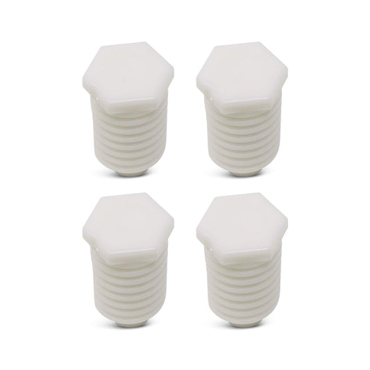 EvertechPRO 49621 Leveling Foot Pack of 4 Replacement for Whirlpool Dryer 3392100 1373044 40021 4319350