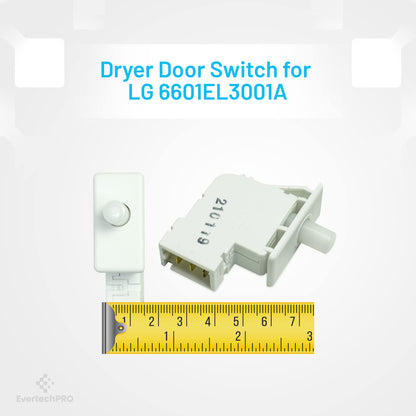 EvertechPRO DC64-00828A Door Switch for Samsung Dryer DC64-00828B 2071594