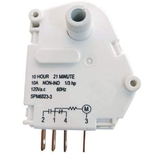 EvertechPRO WR9X388 Defrost Timer Replacement for GE Refrigerator D7004112 68233-3