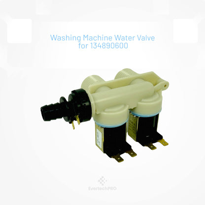 EvertechPRO 134890600 Washer Dryer Valve for Frigidaire Original Version