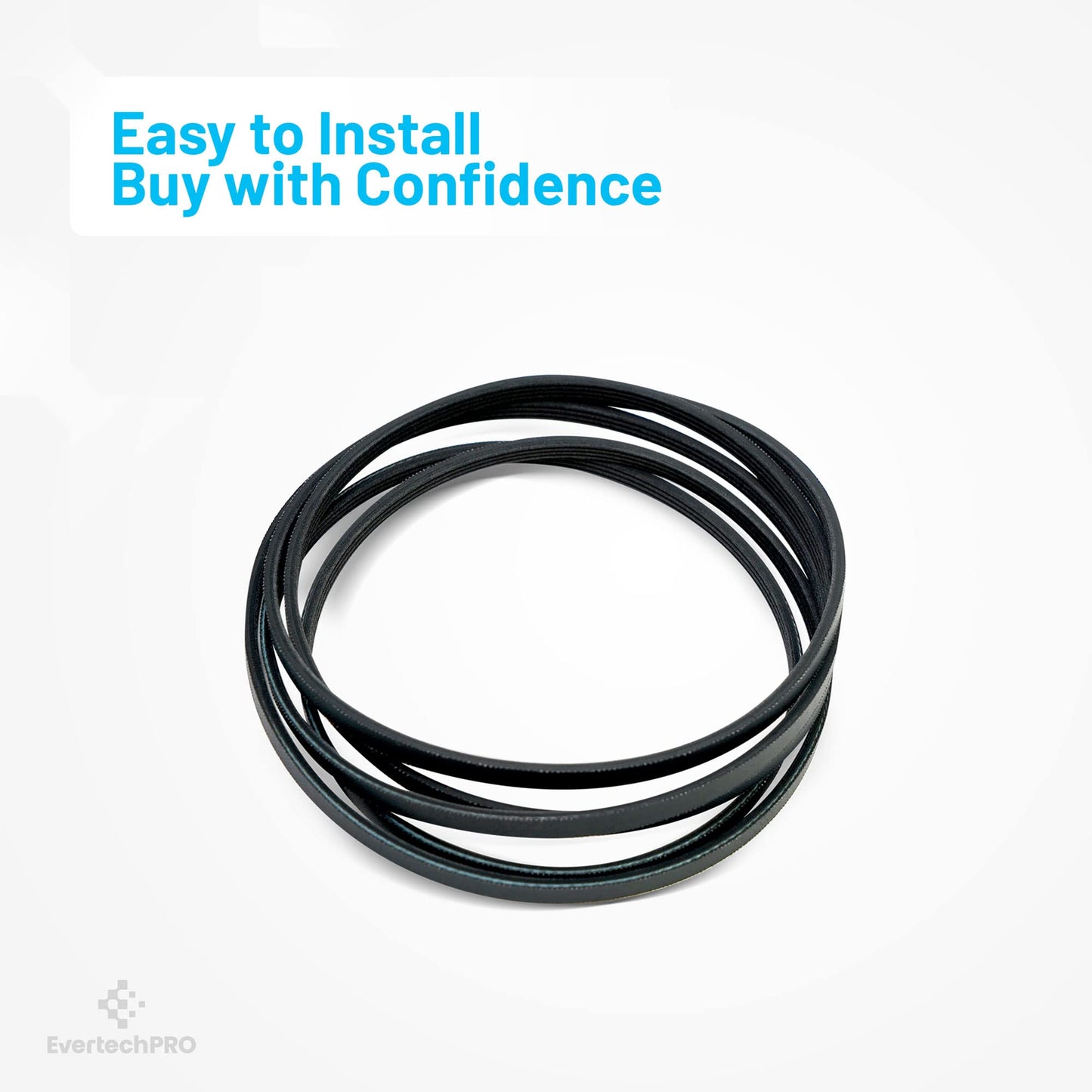 EvertechPRO Dryer Dryer Drum Belt Replacement for Frigidaire 134503600 134163400 1156784 5303283471 AH1148434