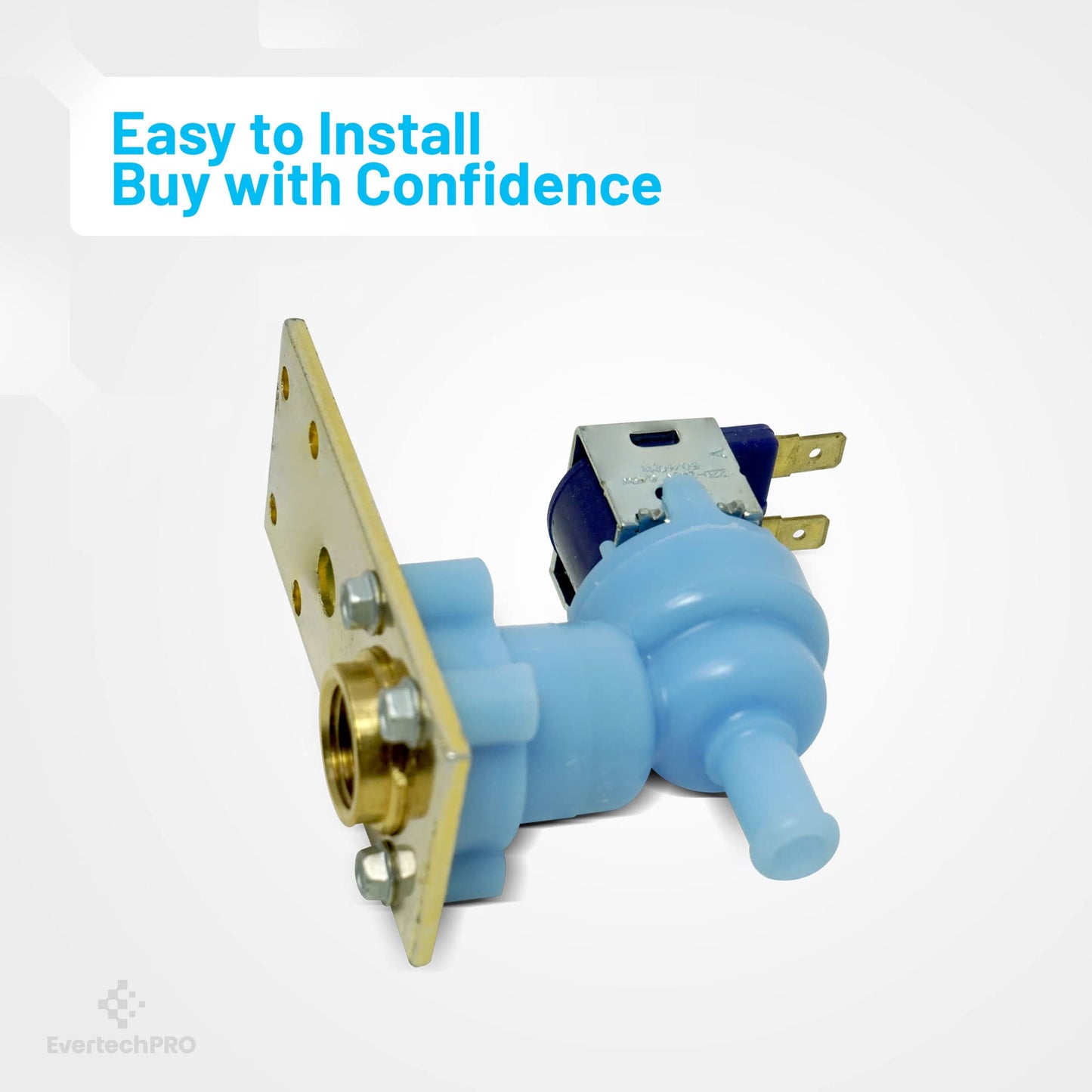 EvertechPRO 12-3124-02 Ice Maker Water Valve Replacement for Scotsman Refrigerator K-78512-2
