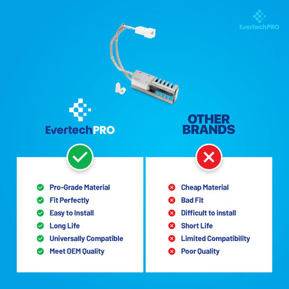 EvertechPRO 7432P136-60 31991701 Range Oven Igniter Replacement for Whirlpool 7432P131-60