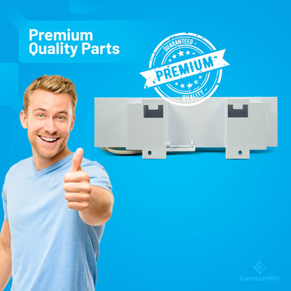 EvertechPRO Refrigerator Ice Maker Replacement for Whirlpool W10873791 PS11738120 W10760070 W10847507 W10873791VP