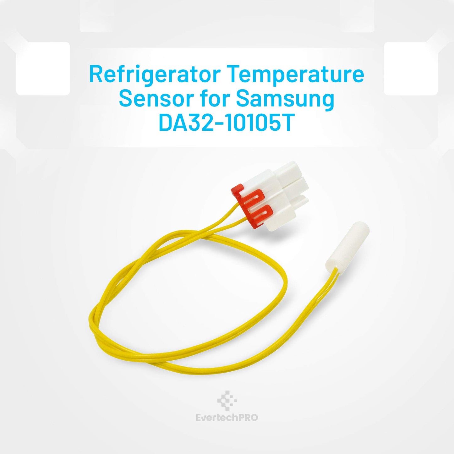 EvertechPRO DA32-10105T Temperature Sensor Replacement for Samsung Refrigerator 1515200