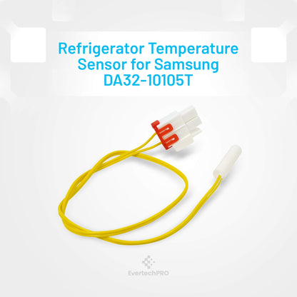 EvertechPRO DA32-10105T Temperature Sensor Replacement for Samsung Refrigerator 1515200