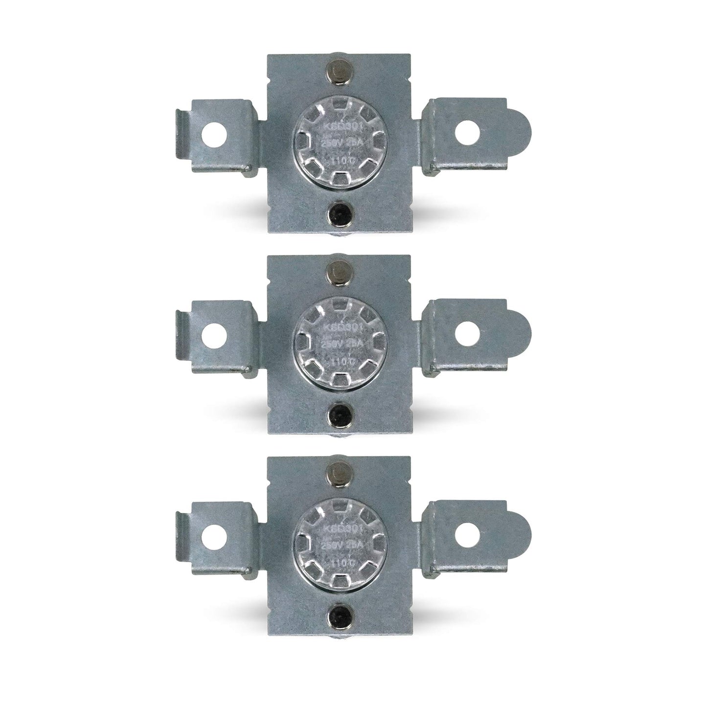 EvertechPRO 6931EL3003C Hi Limit Thermostat Pack of 3 Replacement for LG Dryer 1268365 6931EL3003G