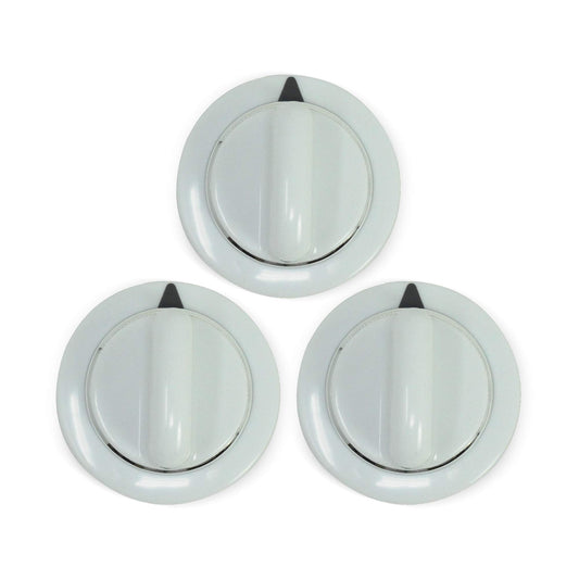 EvertechPRO WE1M654 Dryer Timer Knob Assembly Pack of 3 Replacement for GE Dryer WE1M668 WE1M443 1264290 AH1482197