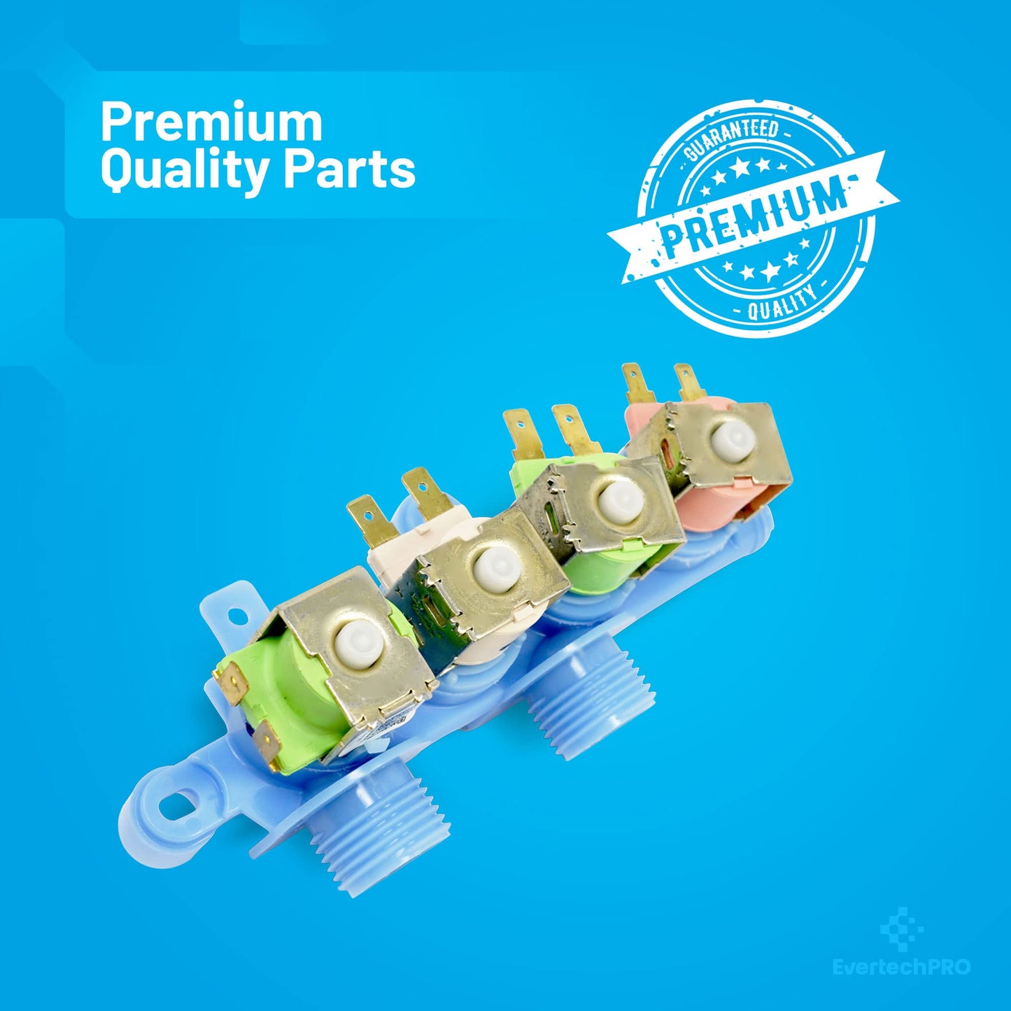 EvertechPRO WH13X26637 Washer Water Valve for GE WH13X24058