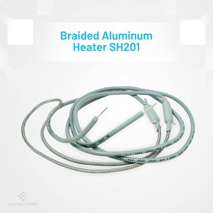EvertechPRO SH201 Braided Aluminum Heater Size 18 inch Leads 23 inch Watts 15W Volts 115V