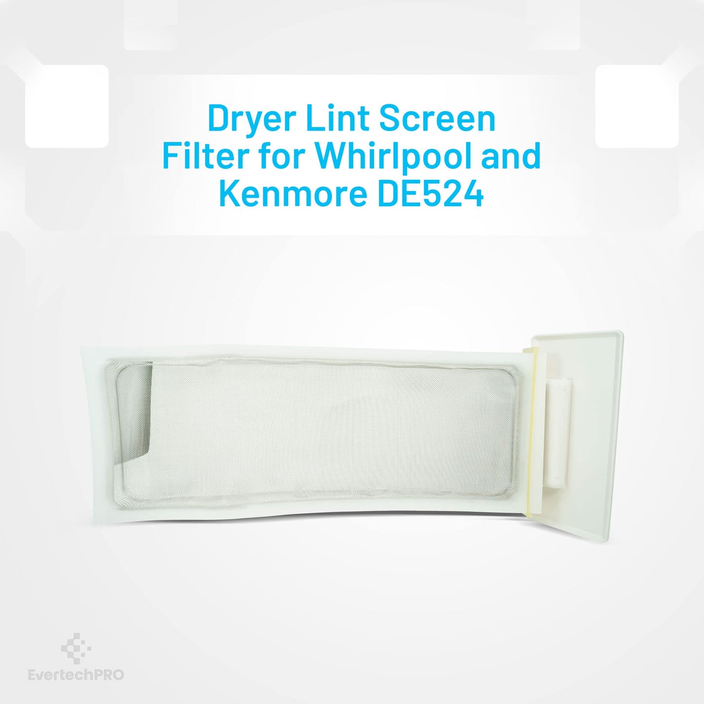 EvertechPRO Dryer Lint Screen W10874409 8557884 Replacement for Whirlpool 341256 348855 348858 689469