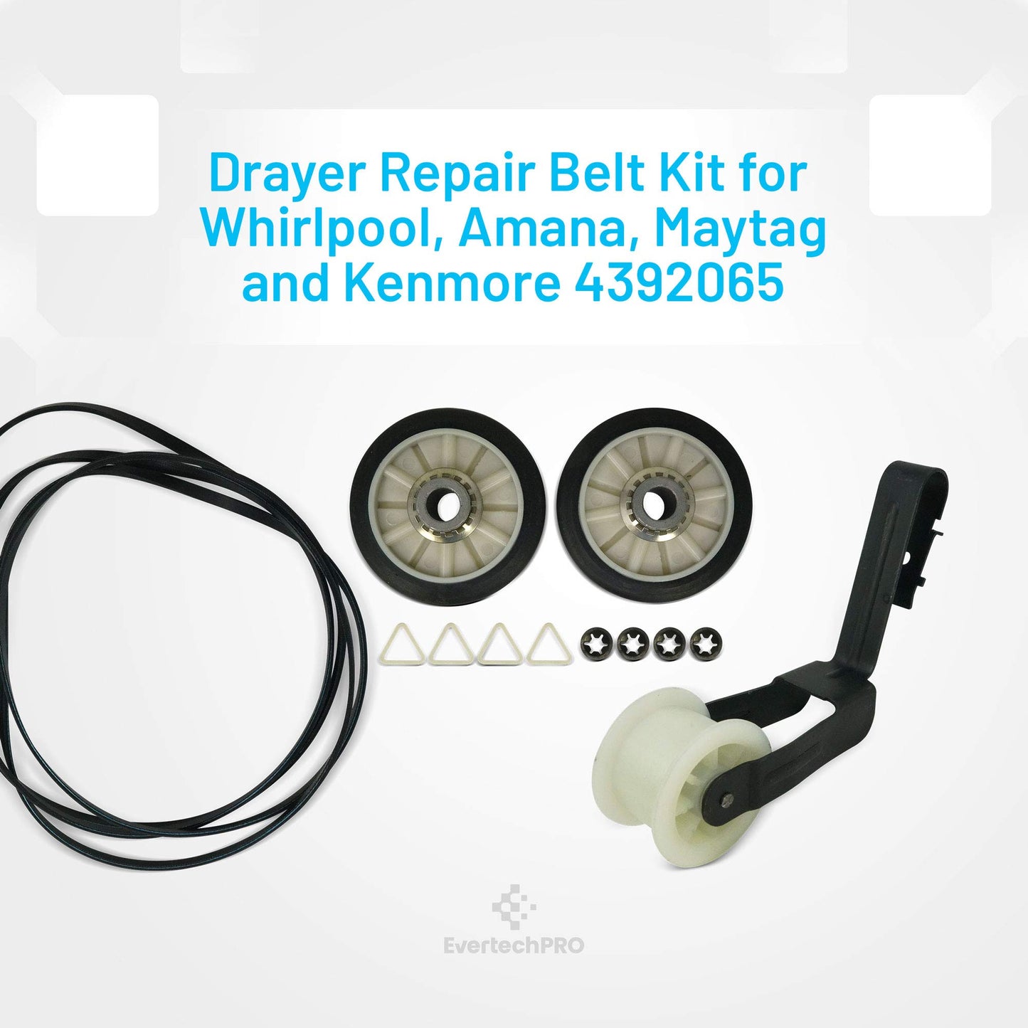 EvertechPRO 4392065 Dryer Repair Kit 29" Replacement for Whirlpool Dryer 279435 279436 279708 279709