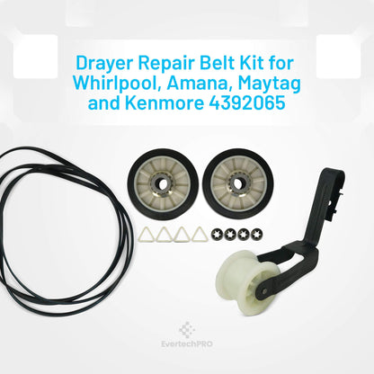 EvertechPRO 4392065 Dryer Repair Kit 29" Replacement for Whirlpool Dryer 279435 279436 279708 279709