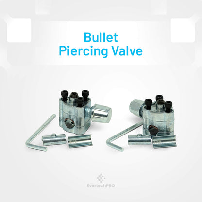 EVERTECHPRO BPV31 Bullet Piercing Valve Replacement for Universal HVAC