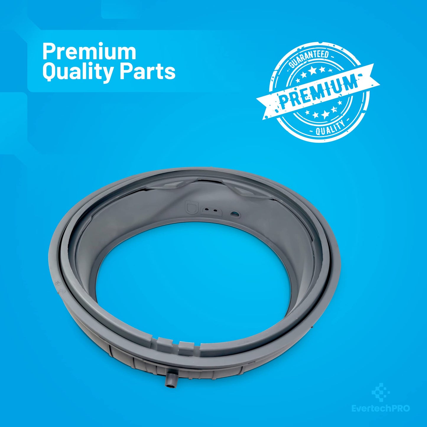EvertechPRO 4986ER0004G Gasket Replacement for LG Washer 1377589 AH3524978 EA3524978 PS3524978
