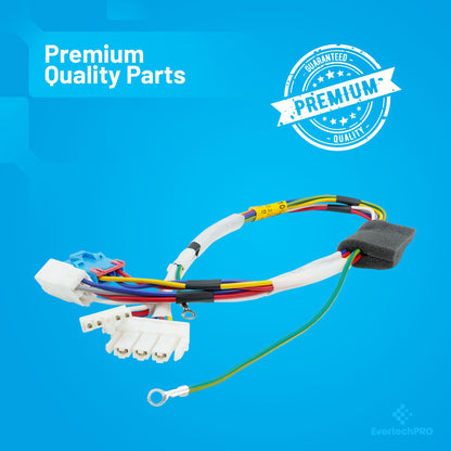EvertechPRO 6877ER1016B Harness Motor Replacement for LG Washer 1268330 AH3530235 EA3530235 PS3530235