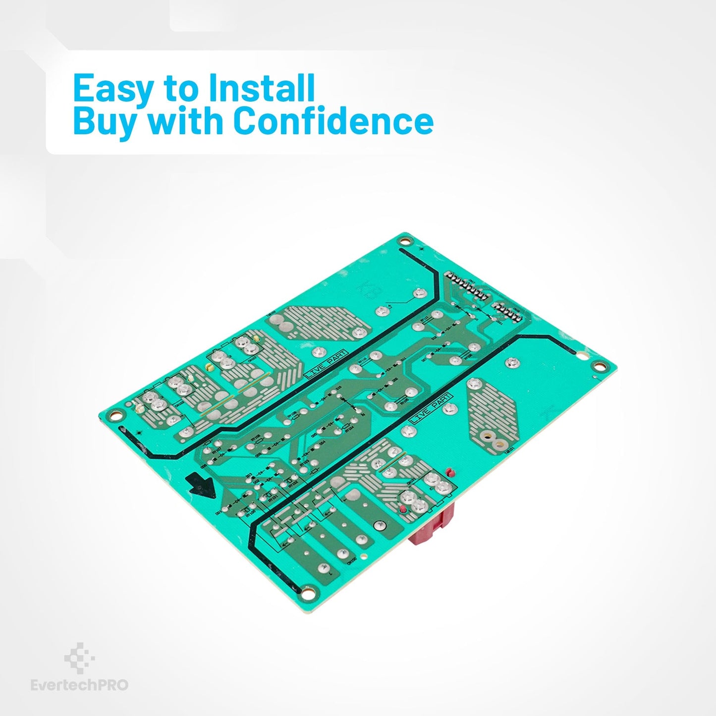 EvertechPRO EBR74164805 Pcb Assembly Replacement for LG Appliance