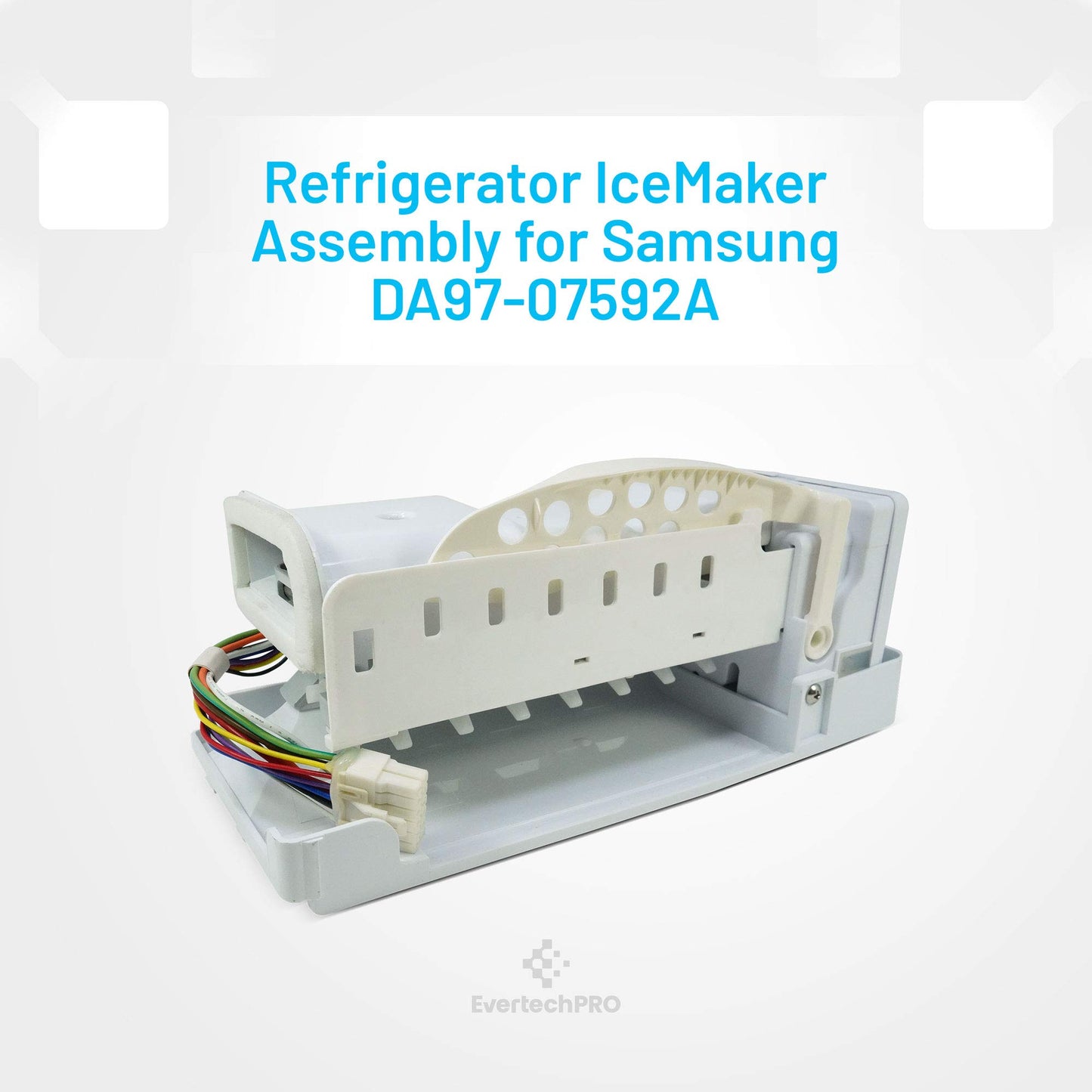 EvertechPRO DA97-07592A Assy Ice Maker Replacement for Samsung Appliance 2051096