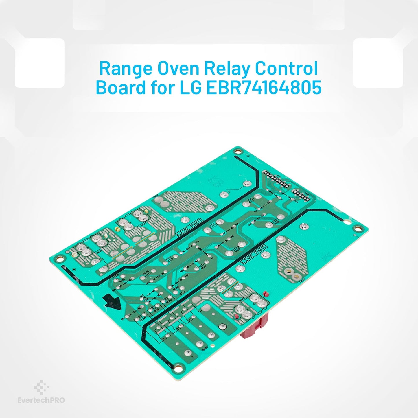 EvertechPRO EBR74164805 Pcb Assembly Replacement for LG Appliance