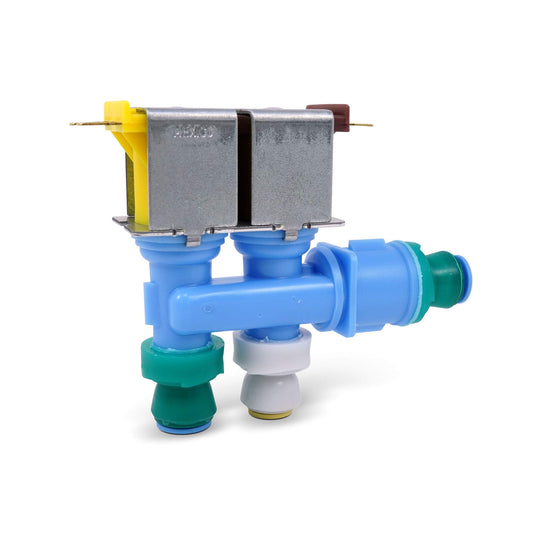EvertechPRO 67006322 Water Valve Dual Replacement for Whirlpool Refrigerator 67006322 1187201 AH2069865 EA2069865