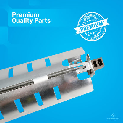 EvertechPRO All-in-one Repair Maintenance Kit Includes WR51X10055 Defrost Heater WR55X10025 Temperature Sensor WR50X10068 Defrost Thermostat 3 Pack Replacement for GE Refrigerator 914088 AH303781