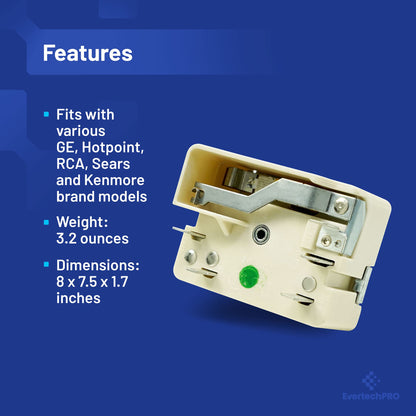 EvertechPRO WB24T10026 Infinite Switch Control Replacement for GE Range 769693 AH236751 EA236751 PS236751