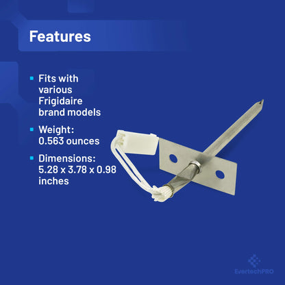 EvertechPRO 316233902 Probe Replacement for Frigidaire Range 316233900 1513310 AH2363999 EA2363999