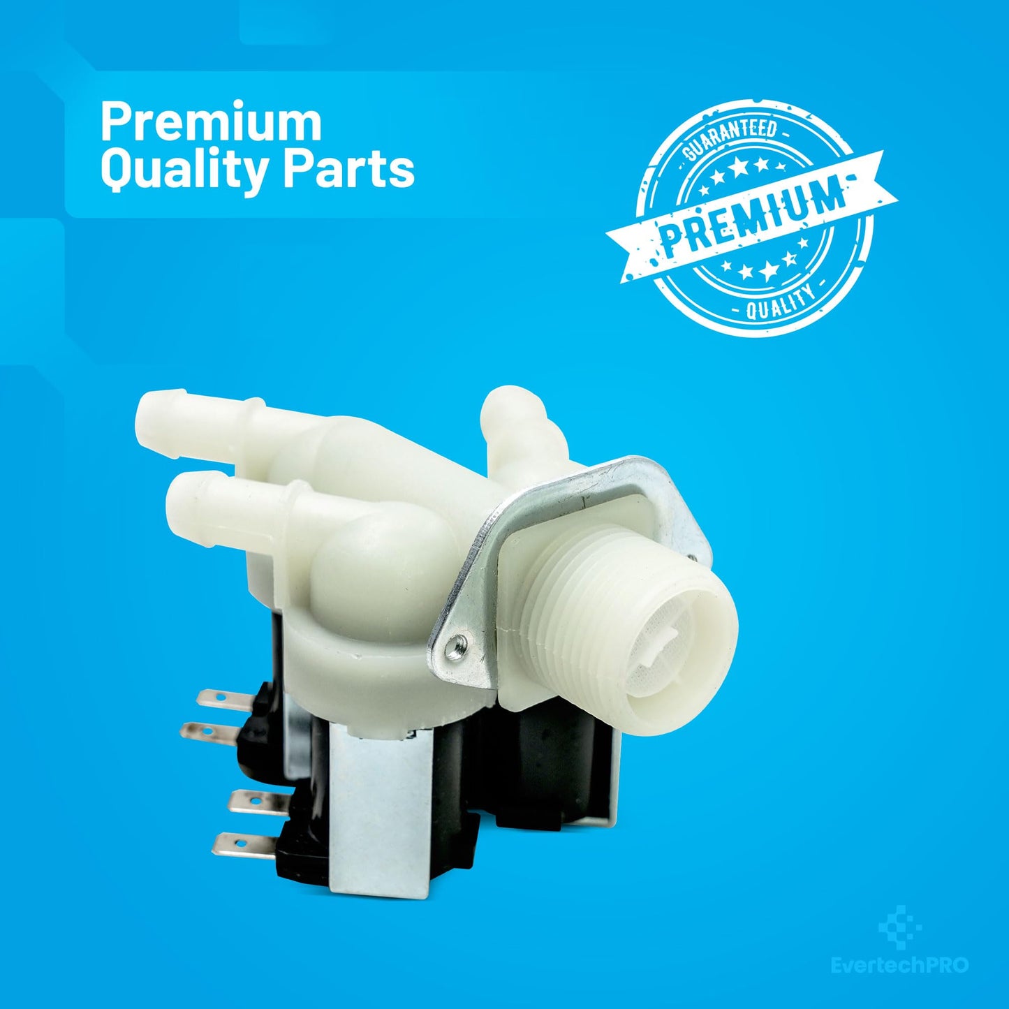 EvertechPRO 5220FR2075L Valve Assembly Inlet Replacement for LG Washer 5221ER1003A 5221ER1003C 5221ER1003D 5221ER1003F