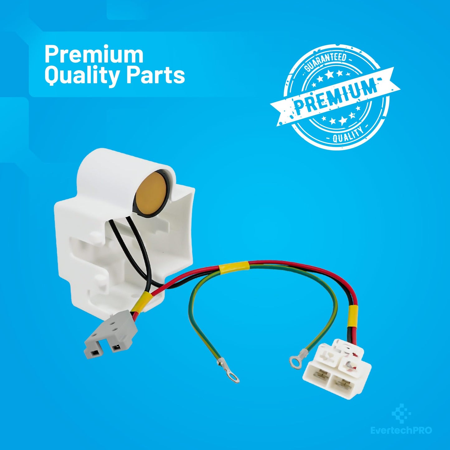 EvertechPRO EBG60663207 Thermistor Assembly Ptc Replacement for LG Refrigerator