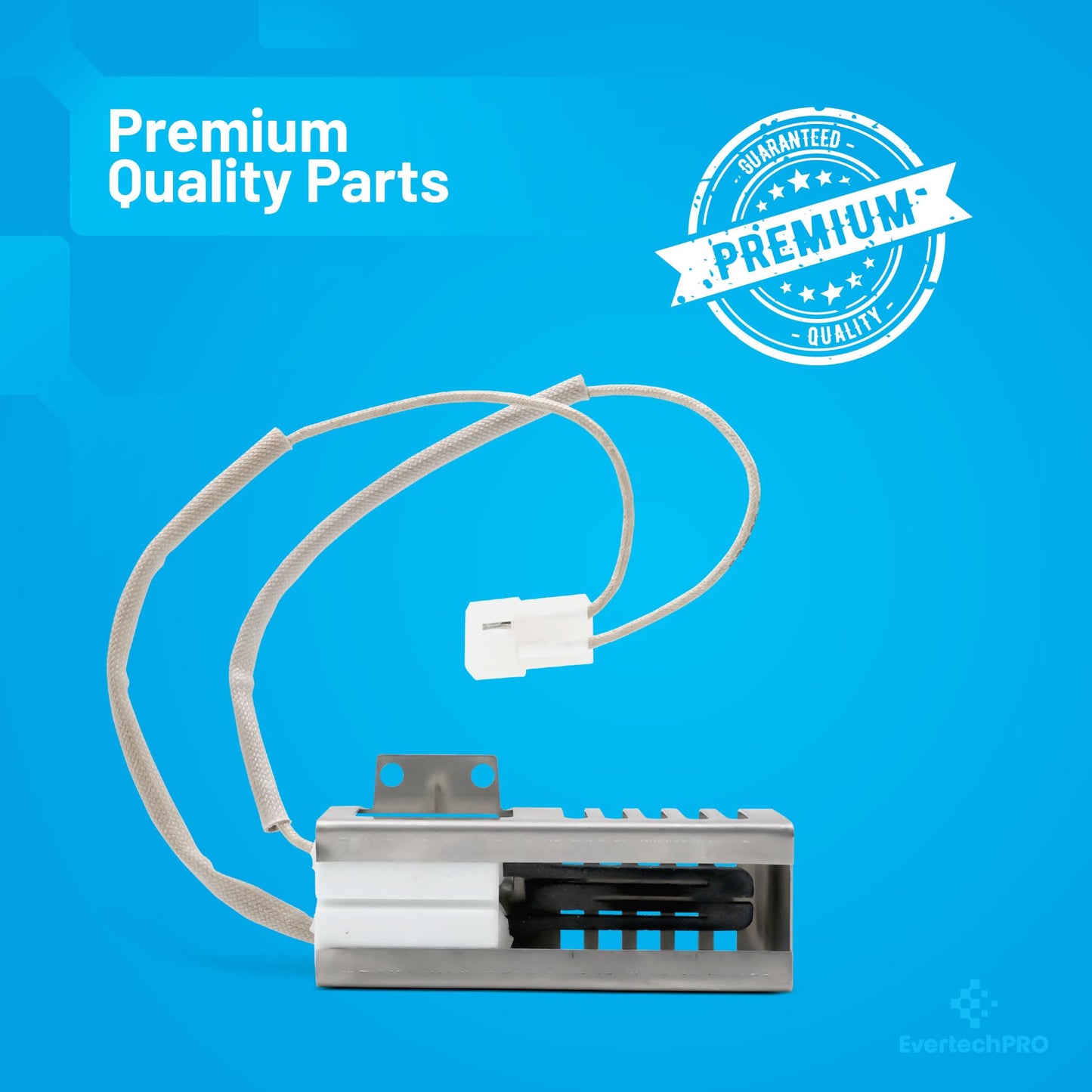 EvertechPRO 3186491 Range Oven Igniter Replacement for Whirlpool WP3186491 W10918546 W10140611 3186491