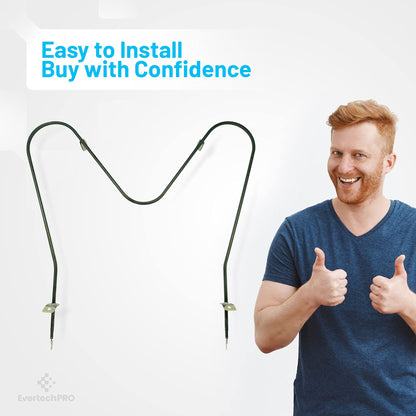 EvertechPRO 5303051519 Oven Bake Element Replacement for Frigidaire Range 316075101 08002858 3051519 3467