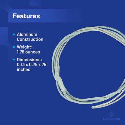 EvertechPRO SH202 Braided Aluminum Heater Size 29 inch Leads 23 inch Watts 45W Volts 115V