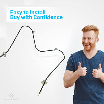 EvertechPRO 865940 Oven Bake Element Replacement for Whirlpool Range 14210578 2693 4165288 4165317